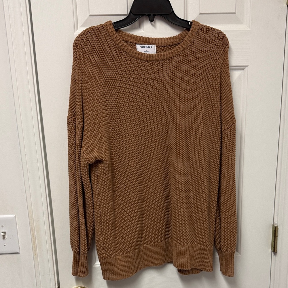 Old Navy Tan Knit Pullover